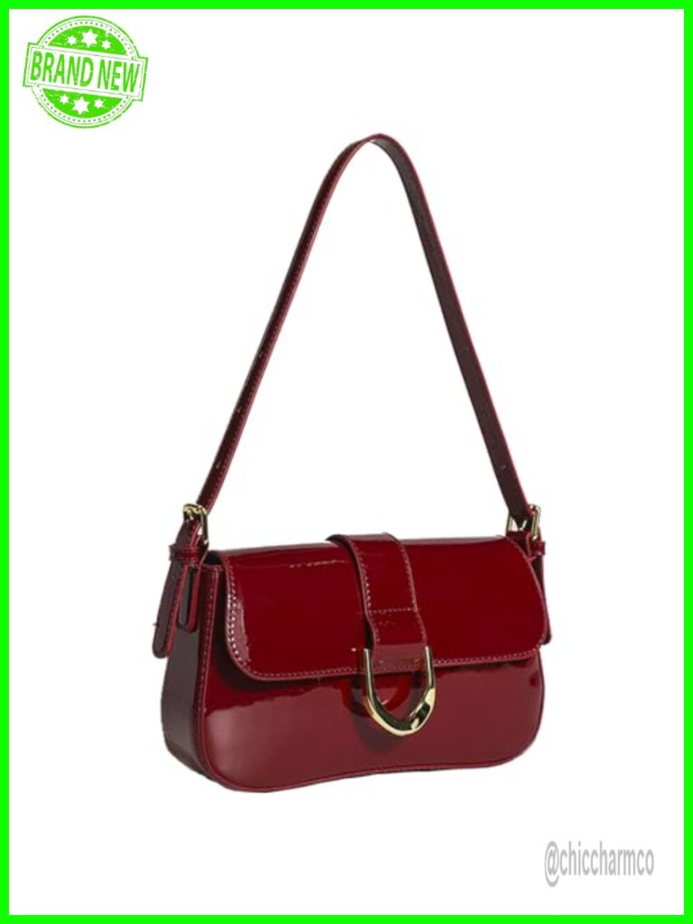 PU Leather Crossbody Shoulder Bag Hobo Tote with Zipper